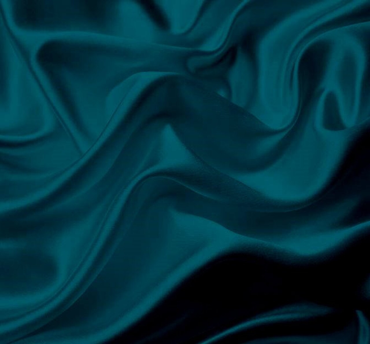 1 Yard Bridal Satin Emerald Woven Fabric 58/60 Inch Wide 100% Polyester suitable for gowns and formal decorations